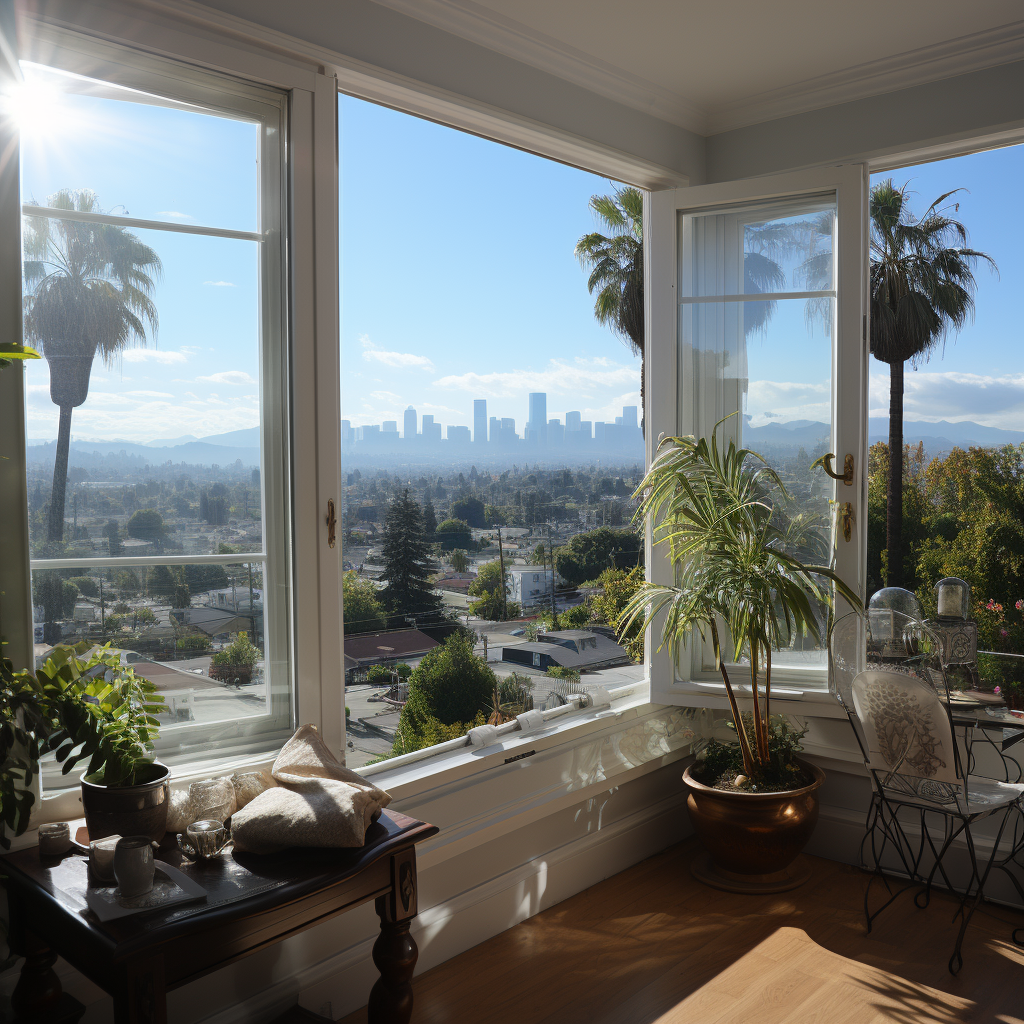 Double Casement Windows v3